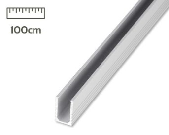 Contourverlichting budget - LED Neon - montage -  Alu-profiel 1 m