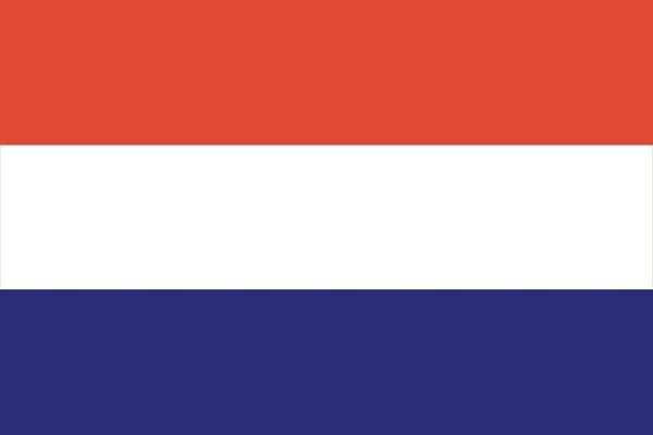 Landenvlag: 208 landen Nederland 70x100 cm